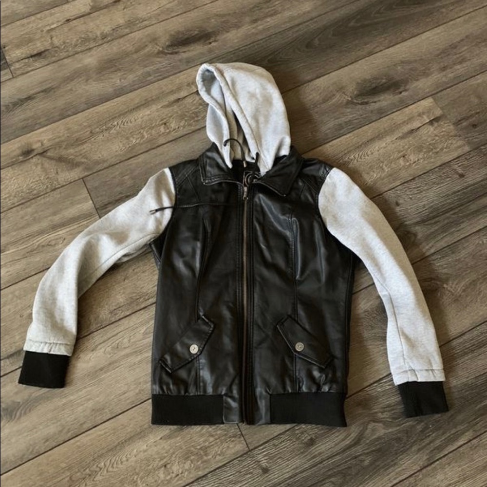 Women's GUESS Leather Jacket